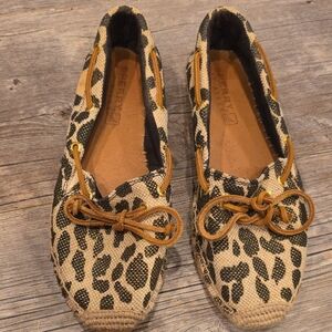 Women's Leopard Print Loafers